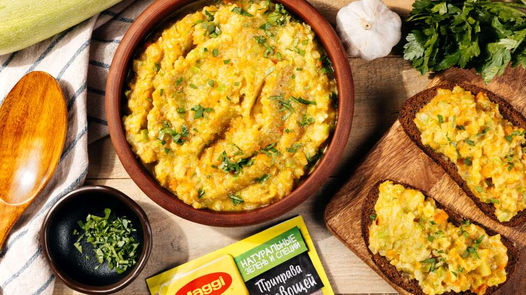 Нежная икра из кабачков без помидоров - рецепт приготовления с фото от Maggi.ru