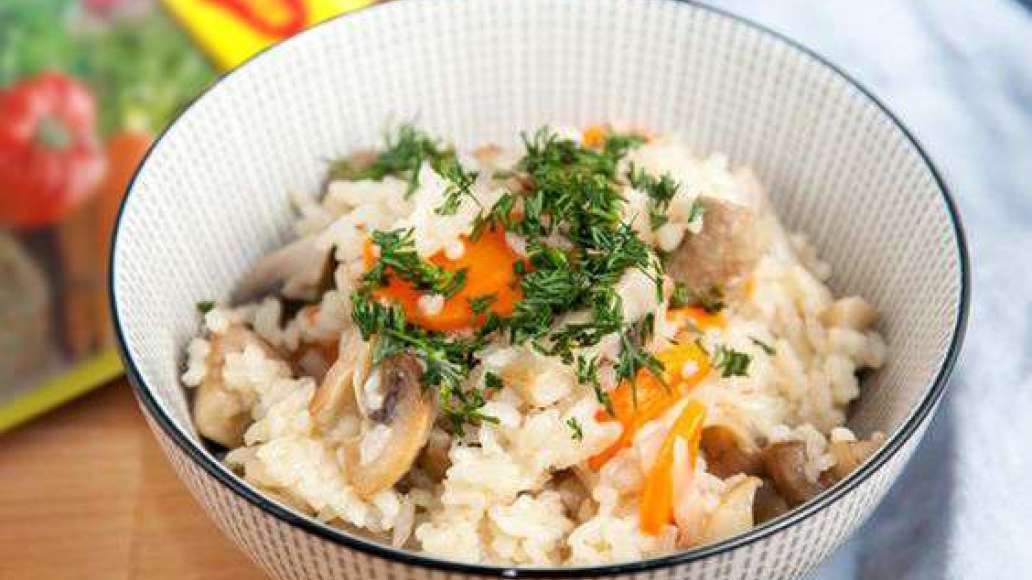 Постный плов с грибами - рецепт приготовления с фото от Maggi.ru