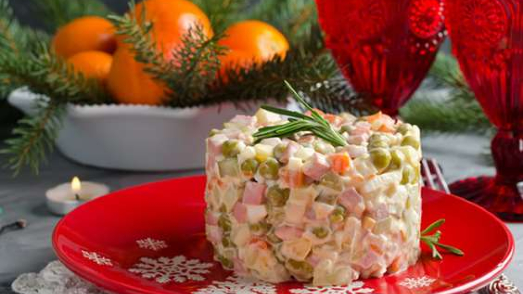 Салат "оливье" с яблоком - рецепт приготовления с фото от Maggi.ru