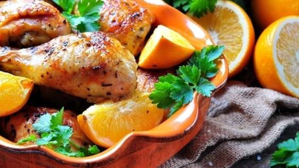 Курица в апельсиновом соке по-португальски, пошаговый рецепт с фото
