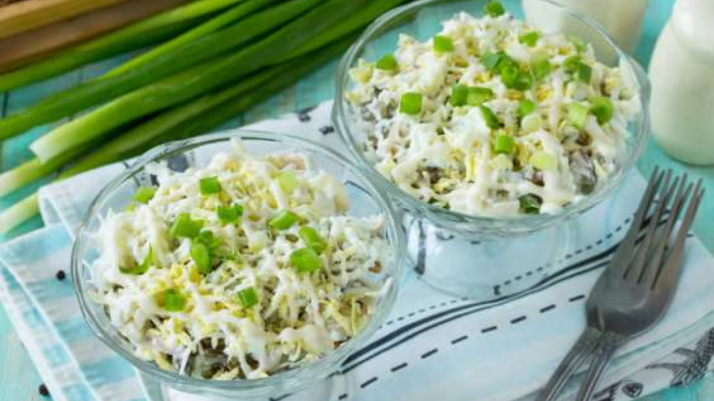 Салат с кальмарами и капустой - пошаговый рецепт с фото от экспертов Maggi