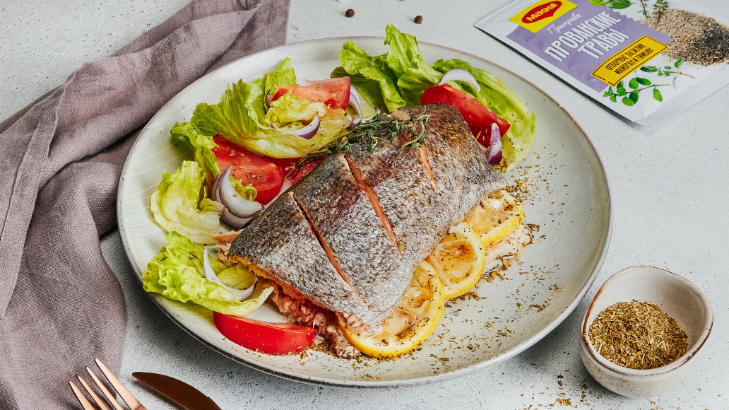 Форель с лимоном в духовке - рецепт приготовления с фото от Maggi.ru