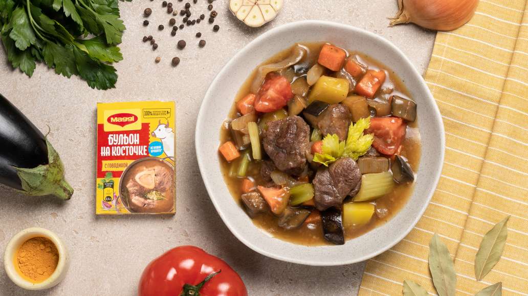 Мясо тушеное с овощами: пошаговый рецепт с фото