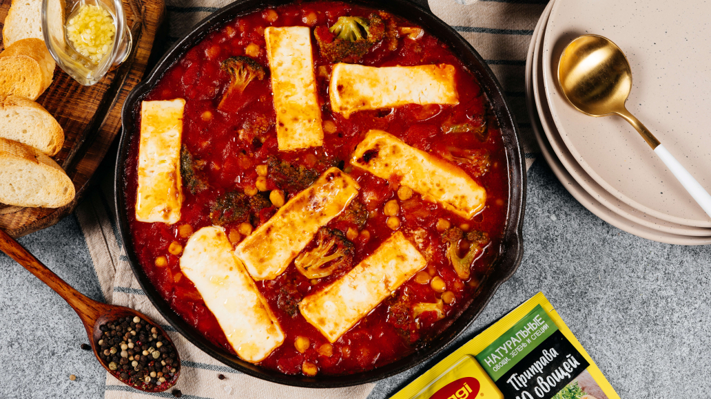 Нут, запеченный с фетой - рецепт приготовления с фото от Maggi.ru