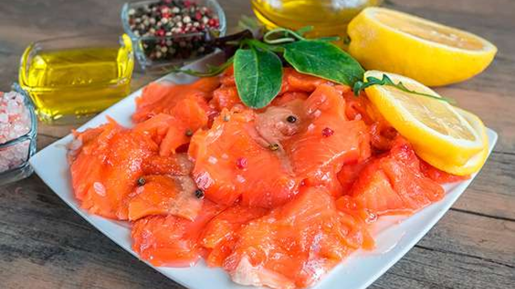 Засолка кусочков форели в оливковом масле с сахаром и морской солью - рецепт приготовления с фото от Maggi.ru