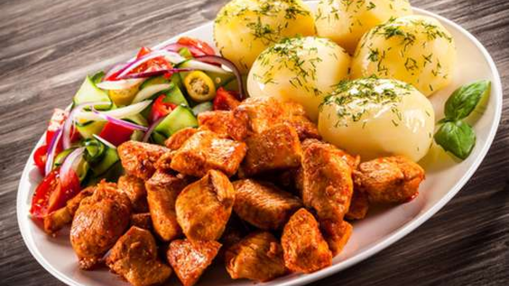 Бедро индейки с картошкой - рецепт приготовления с фото от Maggi.ru