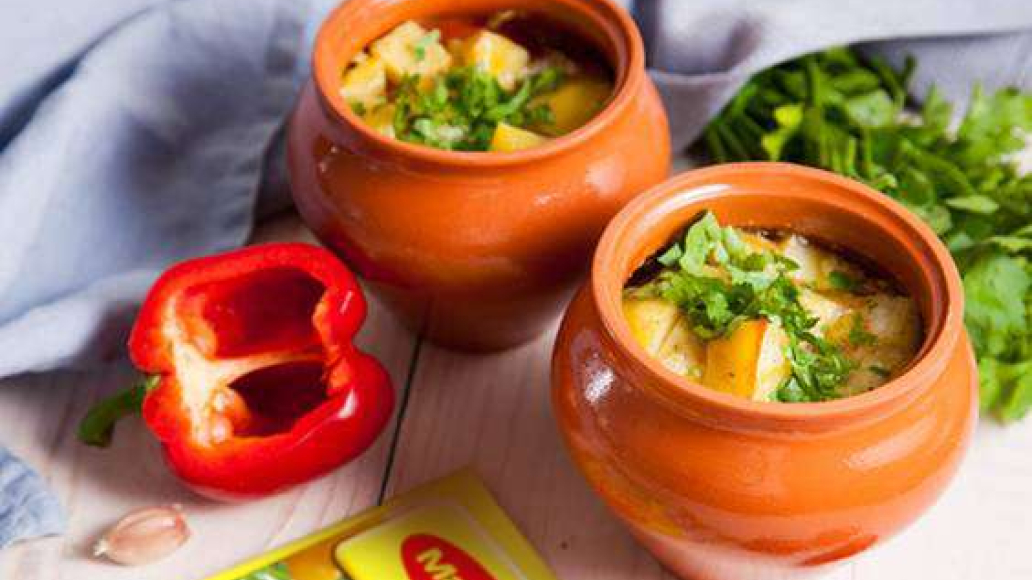 Рагу с курицей и овощами в горшочках - рецепт приготовления с фото от Maggi.ru