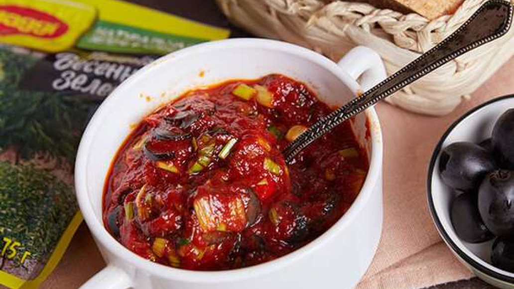 Соус "вкусный" из томатной пасты - рецепт приготовления с фото от Maggi.ru