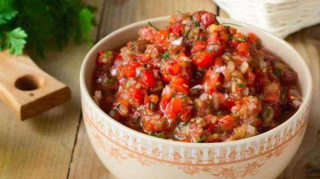 Закуска из баклажанов с чесноком и перцем - рецепт с фото от Магги