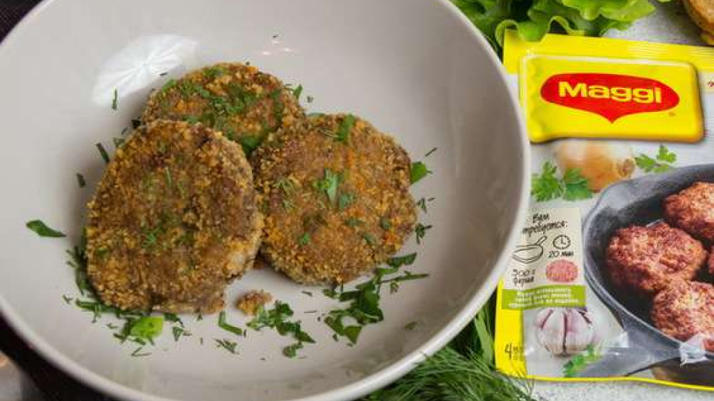 Грибные котлеты с картофелем - пошагово с фото от Maggi.ru