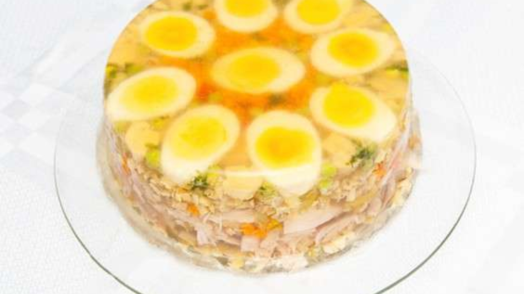 Куриный холодец с яйцами - рецепт приготовления с фото от Maggi.ru