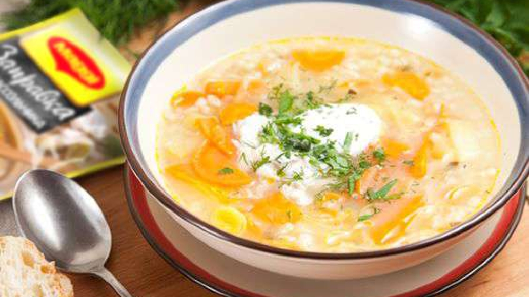 Рассольник с рыбой и перловой крупой - рецепт приготовления с фото от Maggi.ru