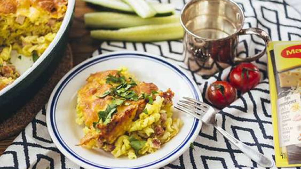 Фузилли с ветчиной и сыром - рецепт приготовления с фото от Maggi.ru