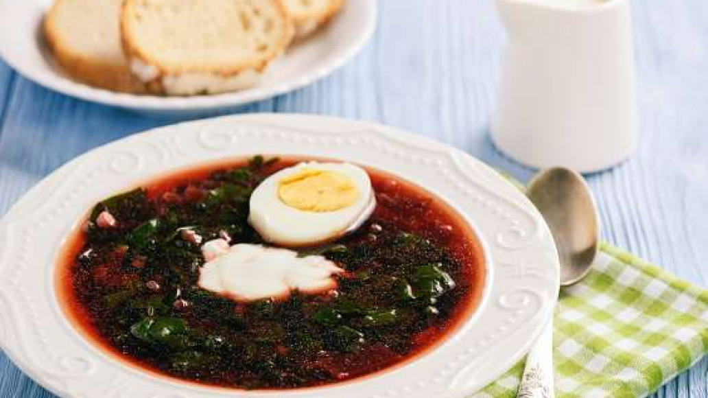 Борщ со свеклой и щавелем - рецепт приготовления с фото от Maggi.ru