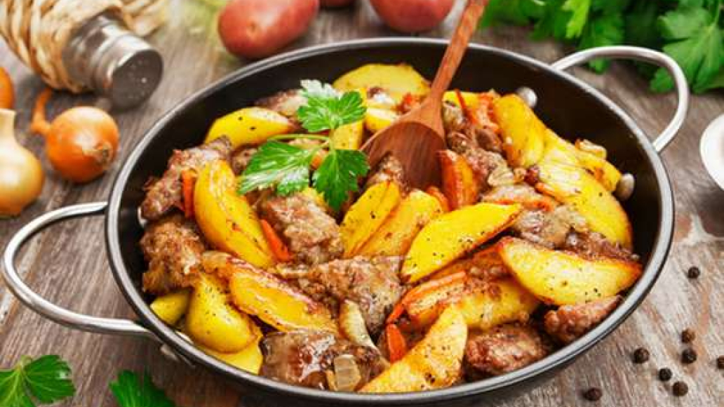 Жаркое из индейки с картошкой - рецепт приготовления с фото от Maggi.ru
