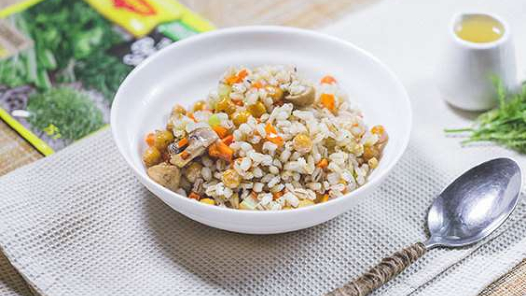 Каша из ячменя с нутом и грибами - рецепт приготовления с фото от Maggi.ru