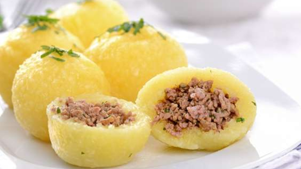 Фаршированный картофель в томатном соусе, пошаговый рецепт с фото