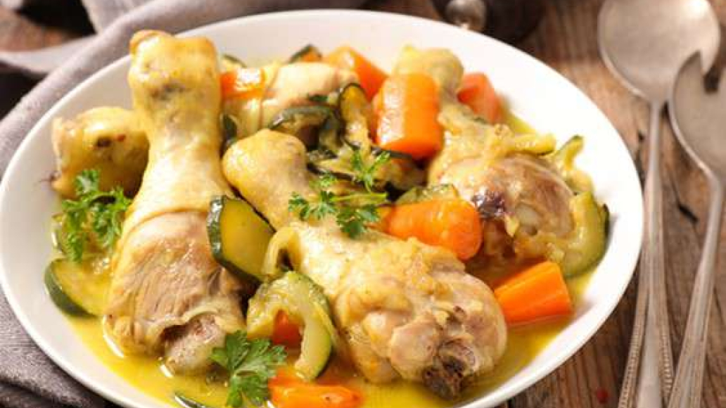 Сочная курица с овощами, запеченная в банке - рецепт с фото от Магги