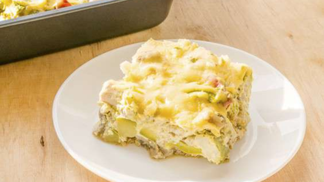 Куриная запеканка с кабачками, пошаговый рецепт с фото