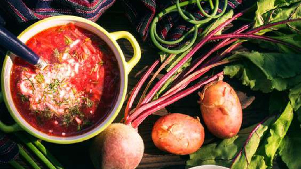 Холодный борщ с колбасой - рецепт приготовления с фото от Maggi.ru
