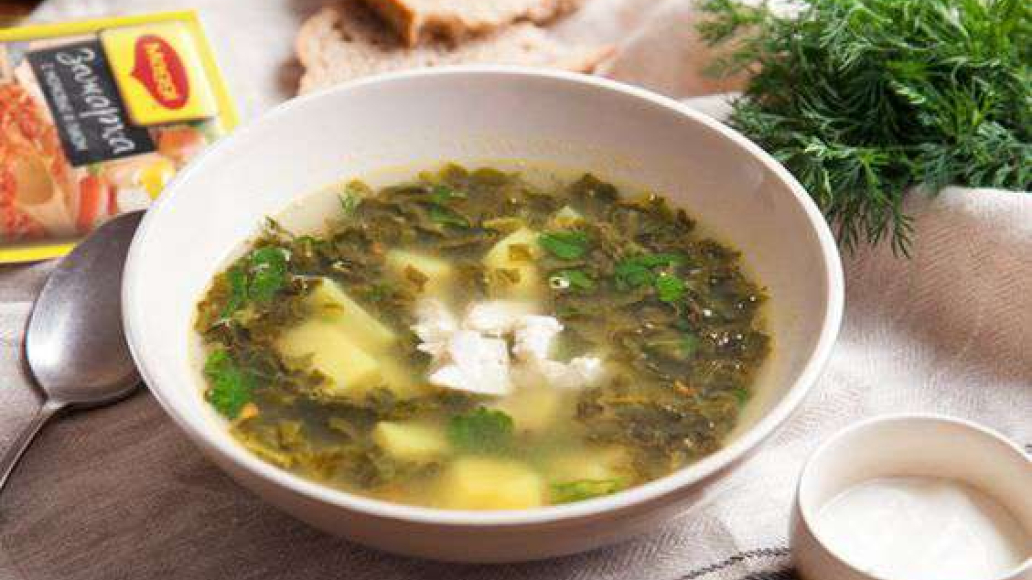 Классические щи из молодого щавеля - рецепт приготовления с фото от Maggi.ru