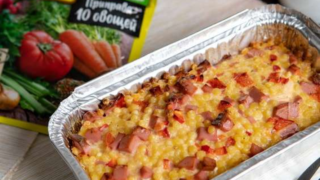 Запеканка из макарон с колбасой в духовке — рецепт от Maggi.ru с фотографиями