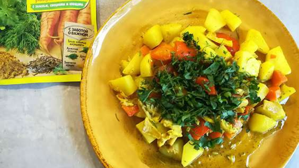 Вкусное жаркое из курицы - пошаговый рецепт с фото от Maggi.ru