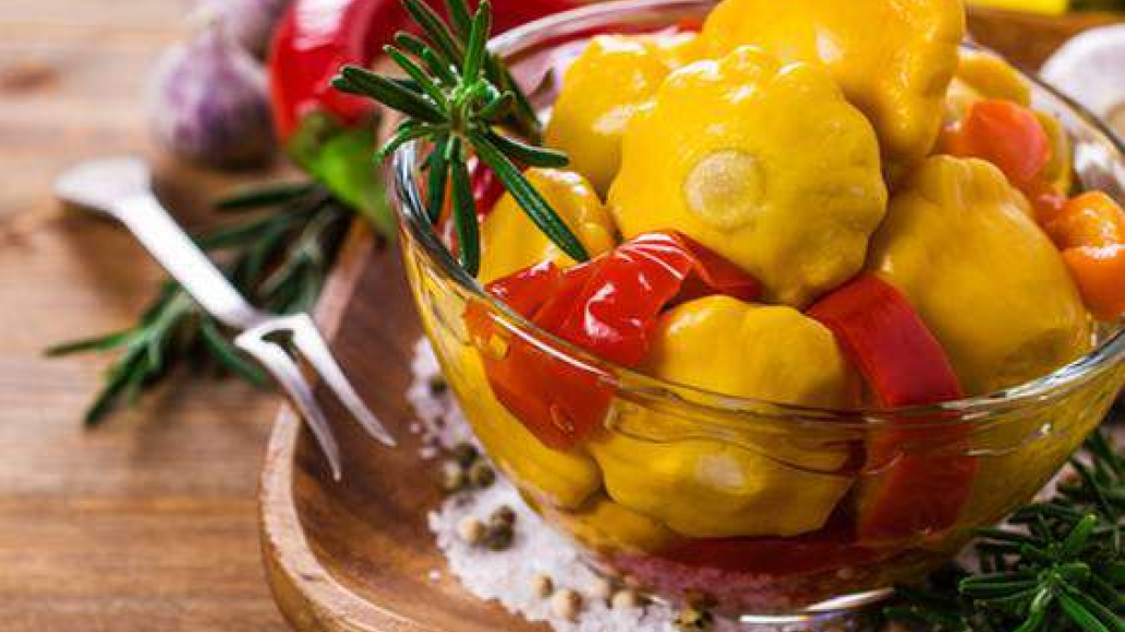 Маринованные патиссоны с перцем - рецепт приготовления с фото от Maggi.ru