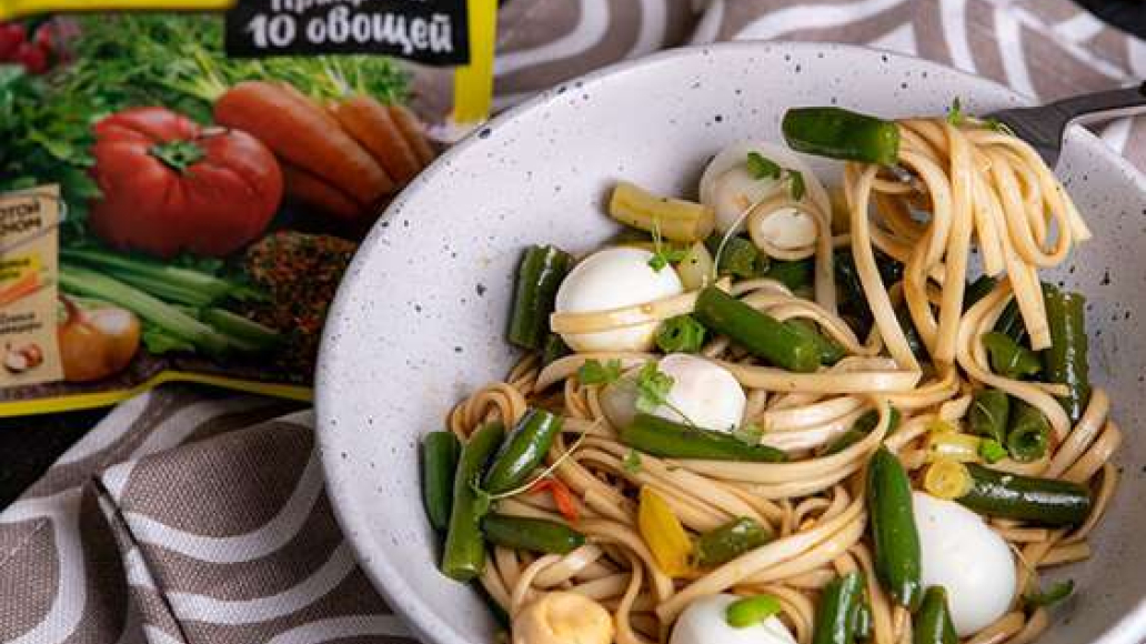 Лапша с перепелиными яйцами - рецепт приготовления с фото от Maggi.ru