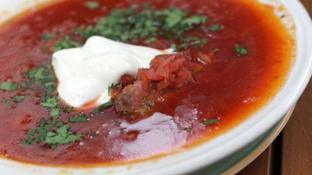 Холодный мясной борщ - рецепт приготовления с фото от Maggi.ru