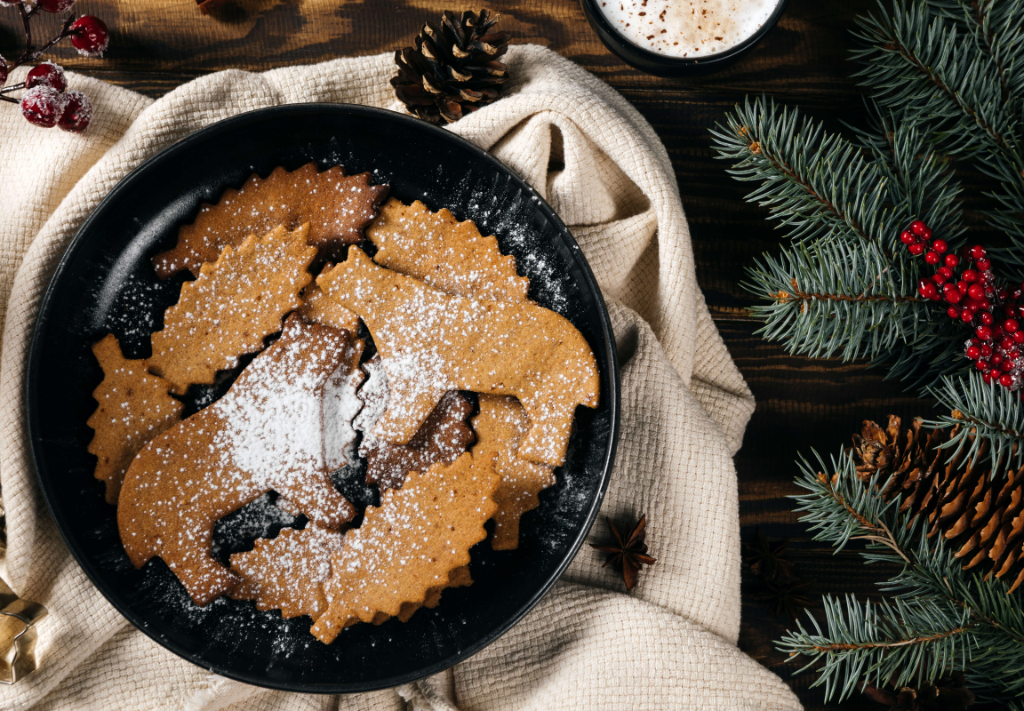 Постные имбирные пряники на яблочном пюре и патоке: рецепт с фото