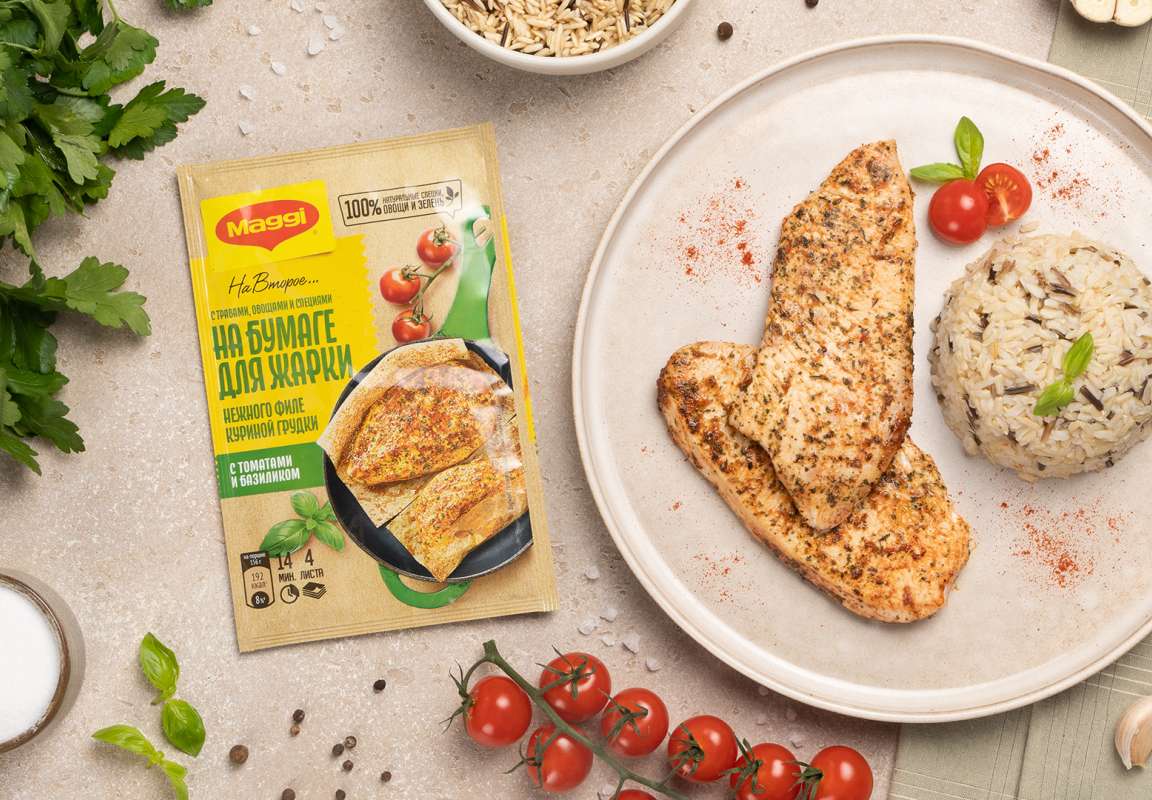 Котлета из индейки с гарниром из дикого и бурого риса: пошаговый рецепт с фото