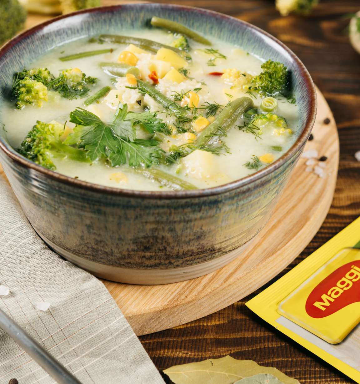 Суп "звездочки" с плавленым сыром - рецепт приготовления с фото от Maggi.ru