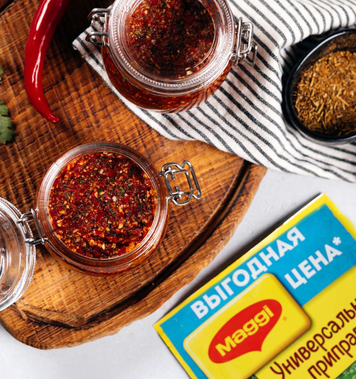 Классическая абхазская острая аджика - рецепт приготовления с фото от Maggi.ru