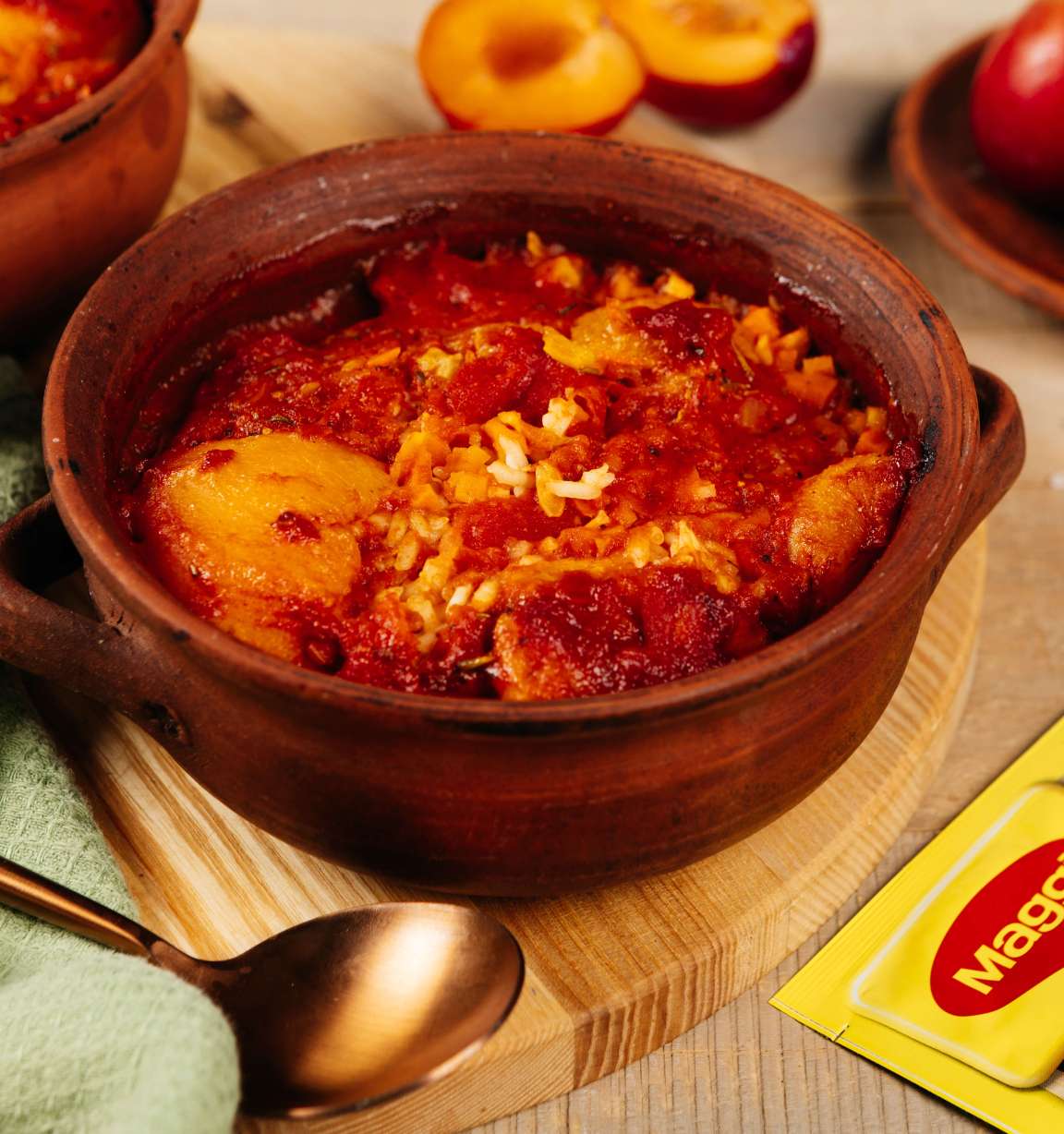 Харчо томленый с бараниной и сливами - рецепт приготовления с фото от Maggi.ru