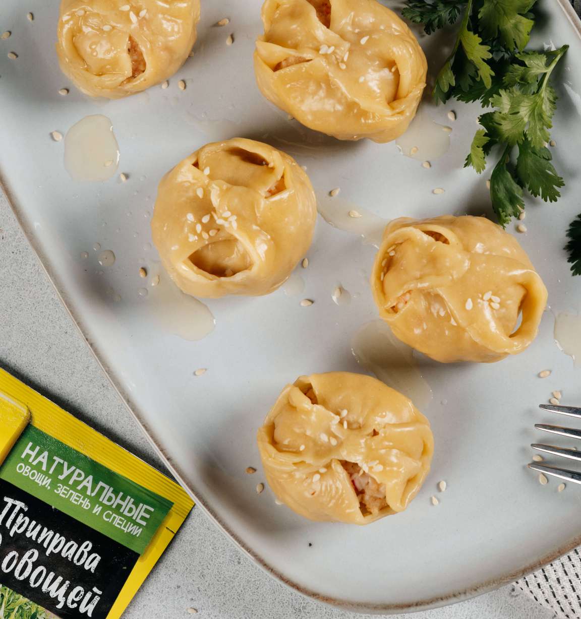 Нежные манты с креветками - рецепт приготовления с фото от Maggi.ru