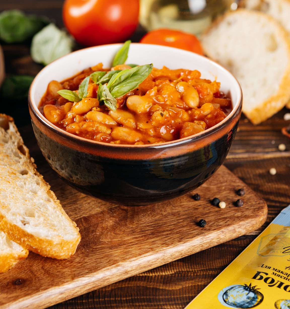 Сытная фасоль по-тоскански на сковороде - рецепт приготовления с фото от Maggi.ru