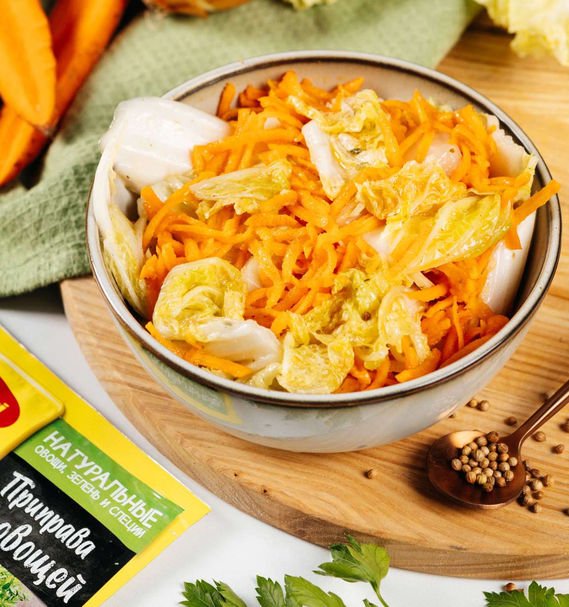 Пряная маринованная пекинская капуста - рецепт приготовления с фото от Maggi.ru