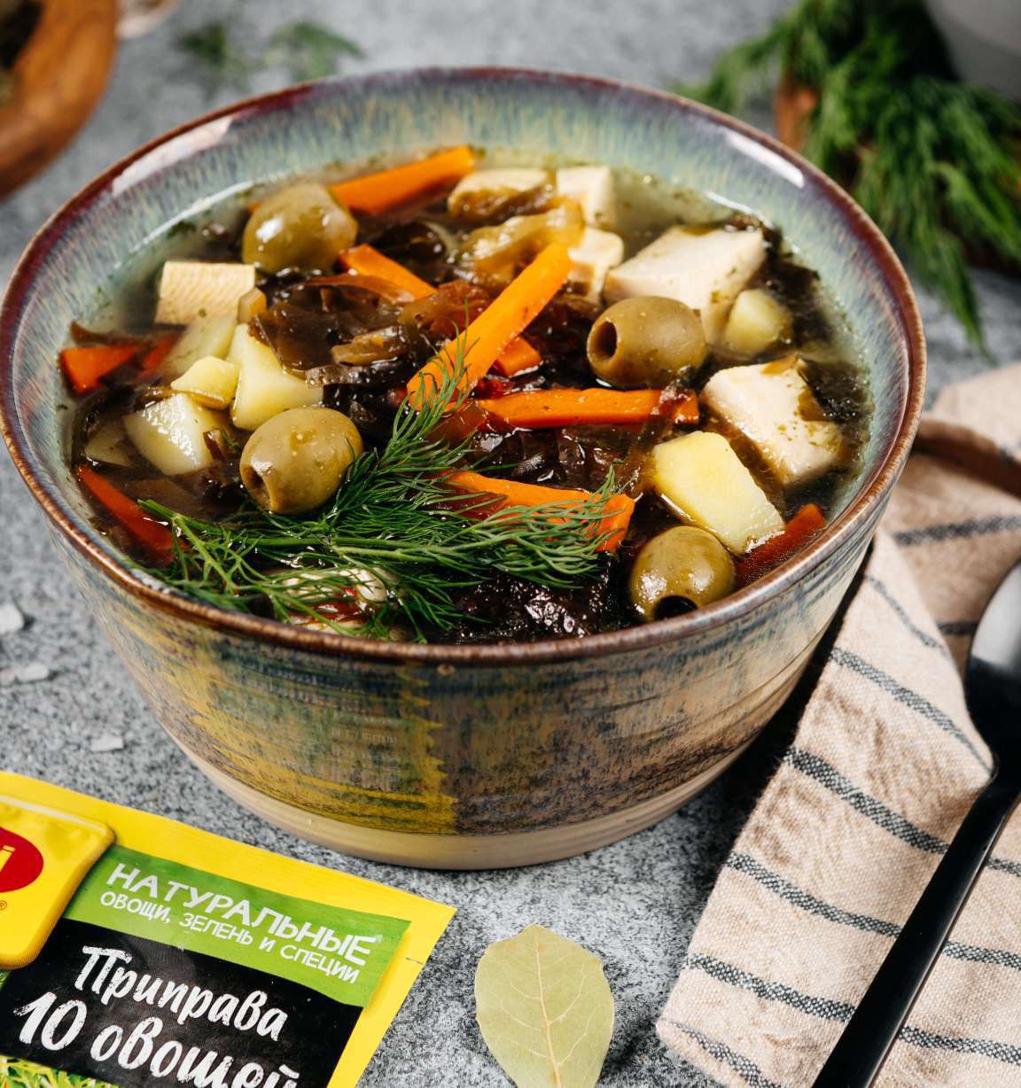 Уха вегетарианская - рецепт приготовления с фото от Maggi.ru