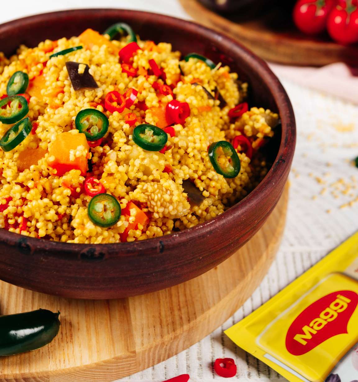 Индийский плов из пшенной крупы - рецепт приготовления с фото от Maggi.ru