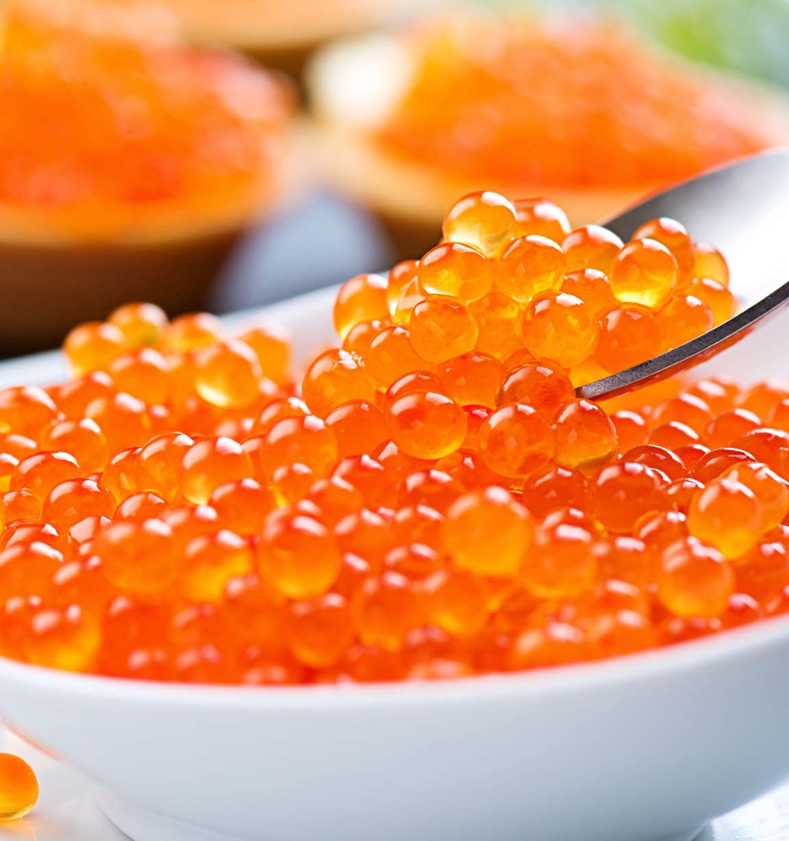 Засолка икры форели Засолка икры форели