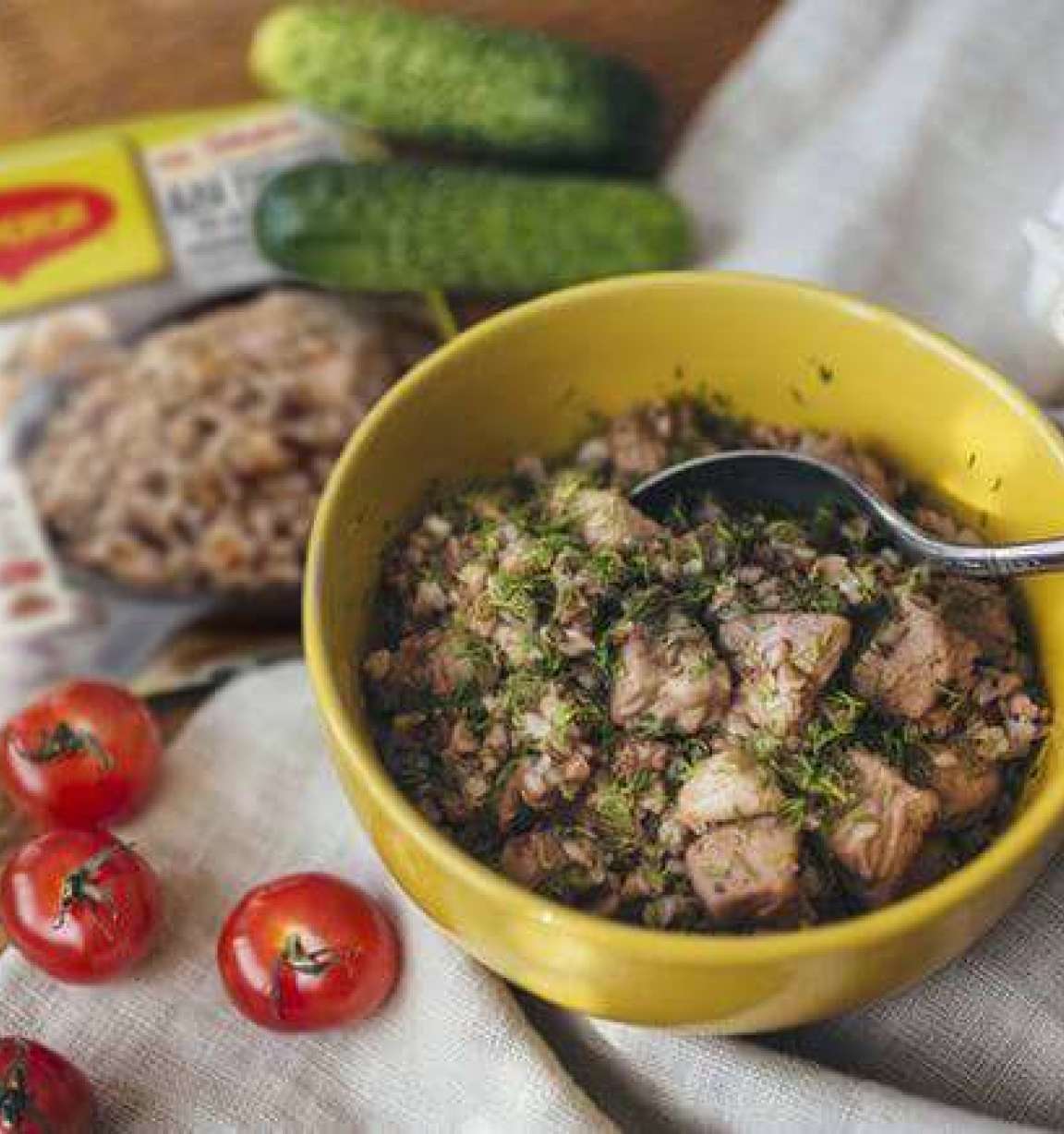 Гречка по-купечески с индейкой - рецепт приготовления с фото от Maggi.ru