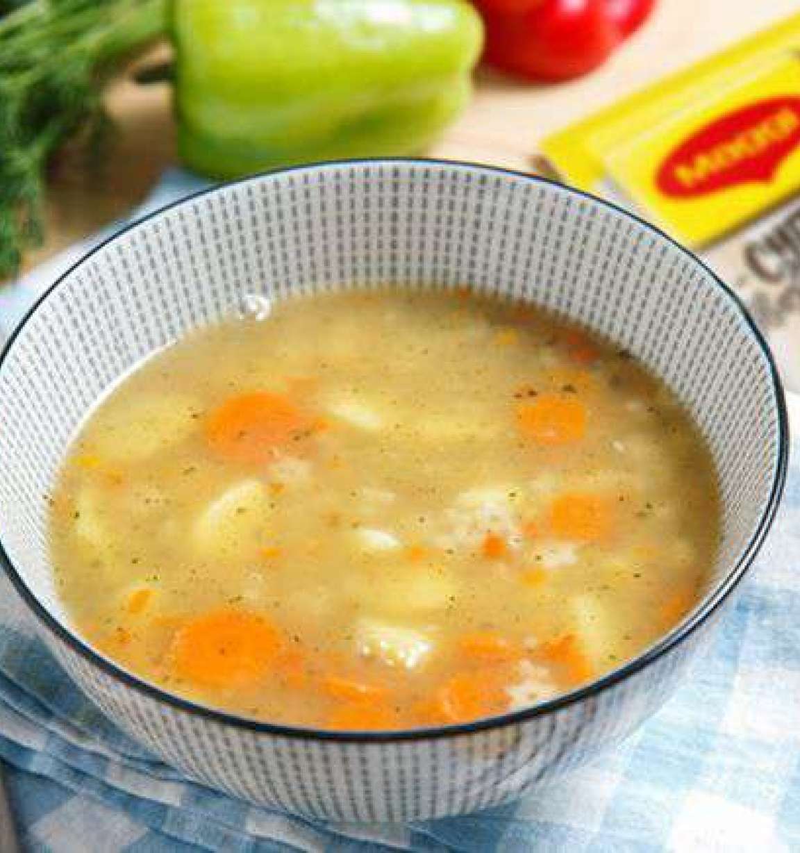 Суп "звездочки" - рецепт приготовления с фото от Maggi.ru