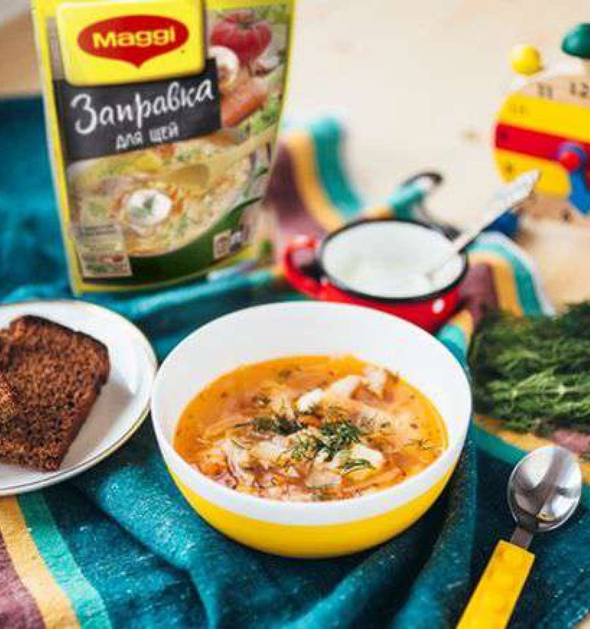 Детские щи на курином бульоне - рецепт приготовления с фото от Maggi.ru Детские щи на курином бульоне - рецепт приготовления с фото от Maggi.ru