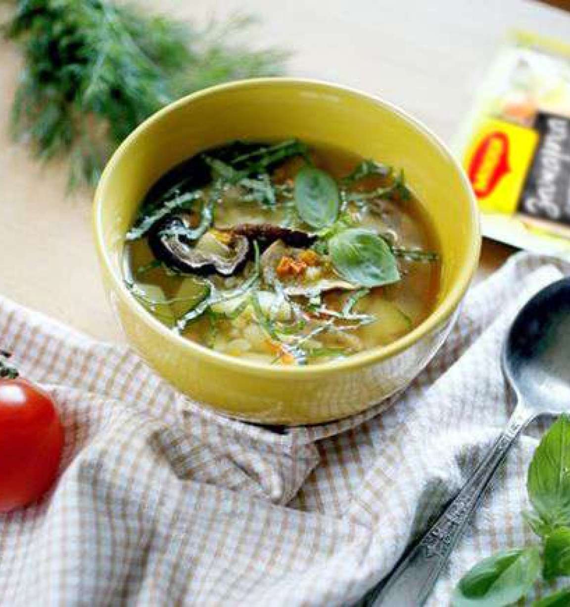 Суп с белыми грибами и булгуром - рецепт приготовления с фото от Maggi.ru