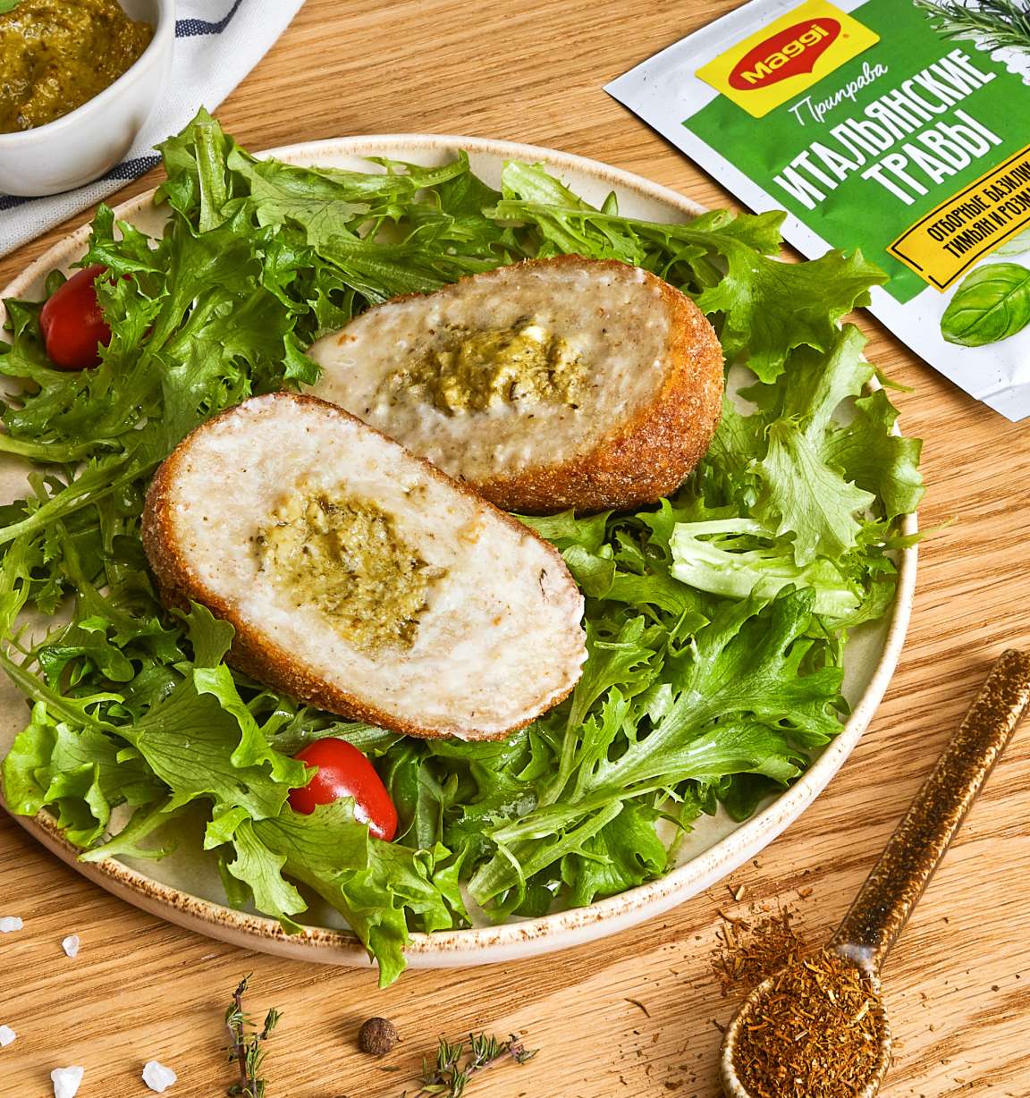 Нежные куриные котлеты киев-град - рецепт приготовления с фото от Maggi.ru Нежные куриные котлеты киев-град - рецепт приготовления с фото от Maggi.ru