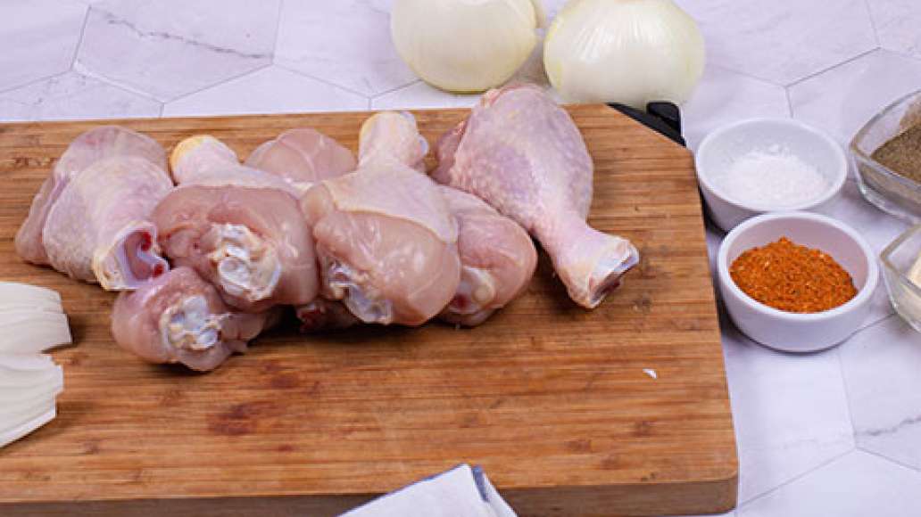 Шаг 1 - Пикантный шашлык из курицы в майонезе