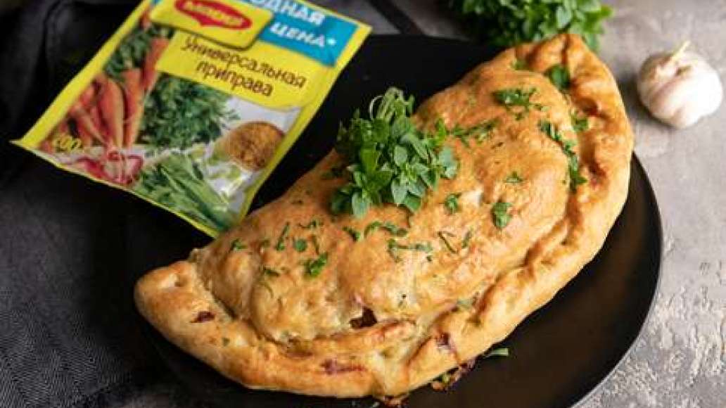 Шаг 4 - Мясной пирог в духовке