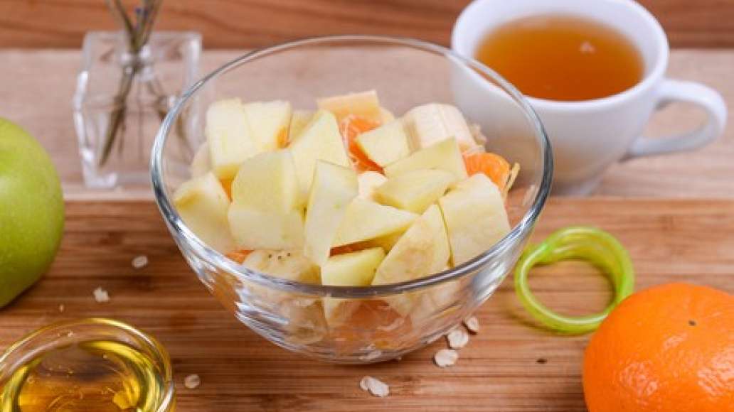 Шаг 3 - Смузи с яблоком, мандарином и сухофруктами