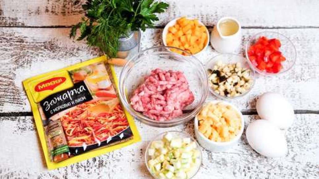 Шаг 1 - Запеканка капустная с фаршем пп
